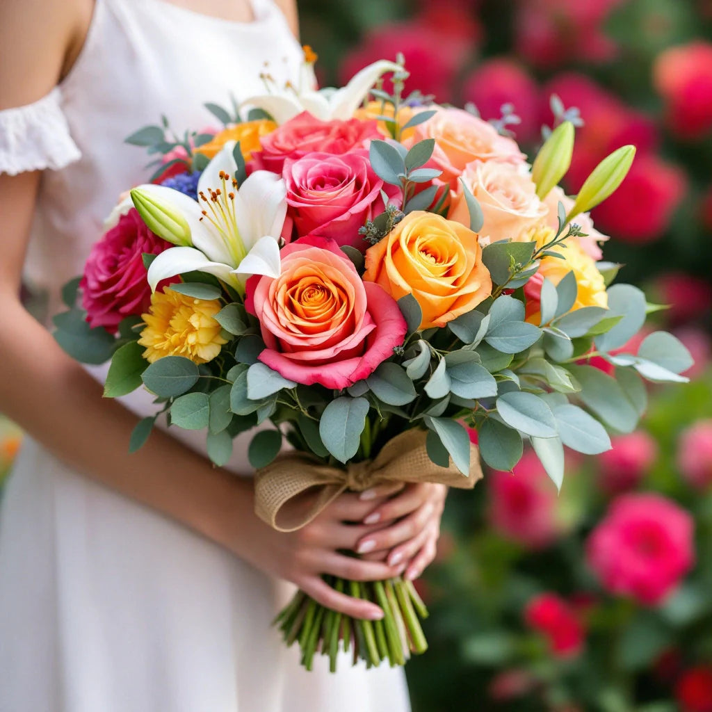 Hand Bouquets Flowers